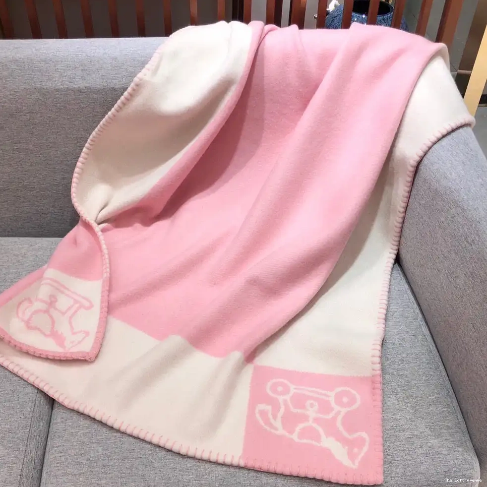 BLANKET WOOL THROW BABY AVALON ADADA HERMES 0512